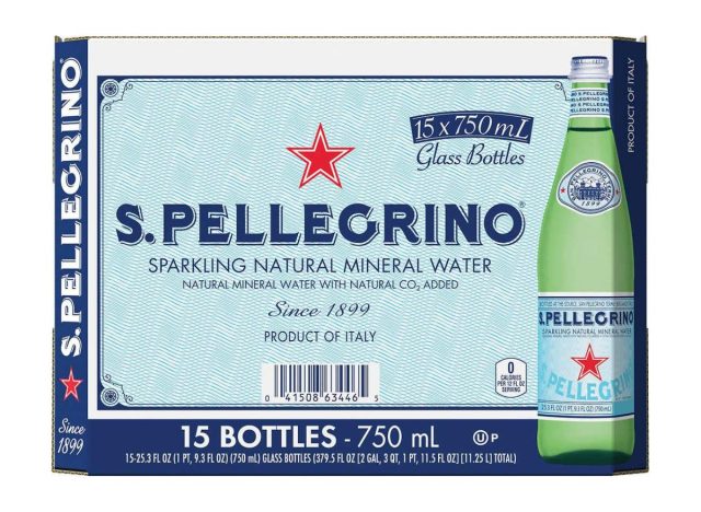 S. Pellegrino Sparkling Natural Mineral Water