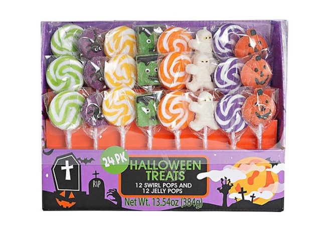 Sam's Club Halloween Jelly & Swirl Pops 