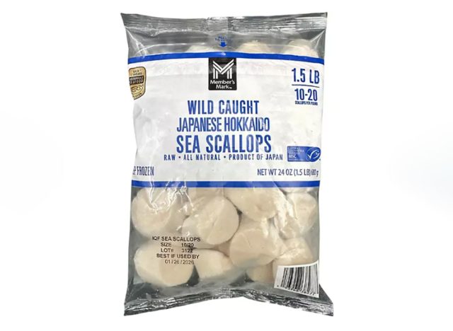 Sam's Club Wild Caught Japanese Hokkaido Sea Scallops 