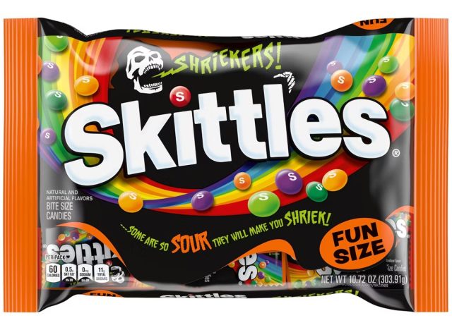 Skittles Shriekers Halloween Sour Candy