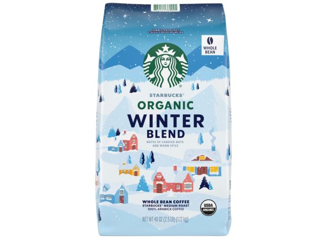 Starbucks Organic Winter Blend Whole Bean Coffee