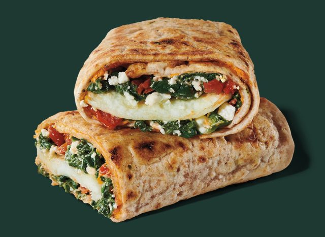 Starbucks Spinach, Feta, & Egg White Wrap