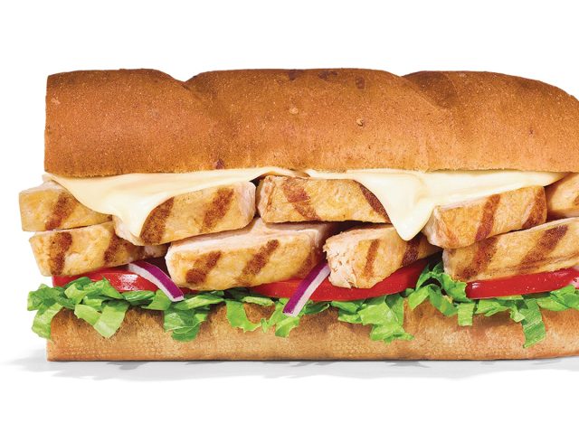 Subway 6-inch Grilled Chicken Sandwich