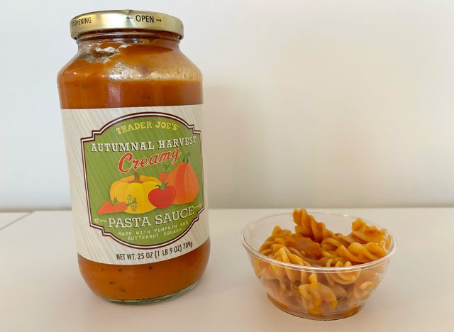 Trader Joe's Autumnal Harvest Creamy Pasta Sauce 