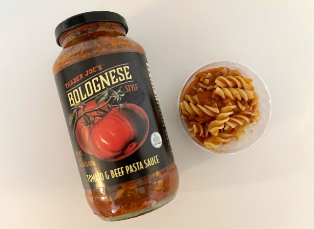 Trader Joe's Bolognese Pasta Sauce 