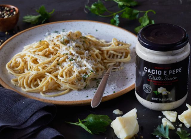 Trader Joe's Cacio e Pepe Pasta Sauce