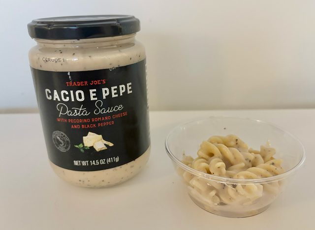 Trader Joe's Cacio e Pepe Pasta Sauce