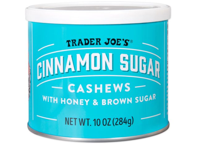 trader joe's cinnamon sugar cashews