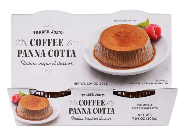 Trader Joe's Coffee Panna Cotta