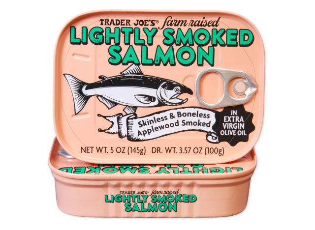 Trader Joe's Farm Raised Lightly Smoked Salmon