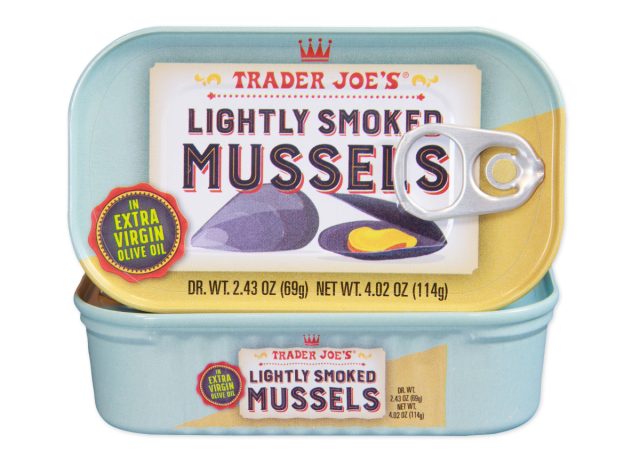 Trader Joe's Lightly Smoked Mussels