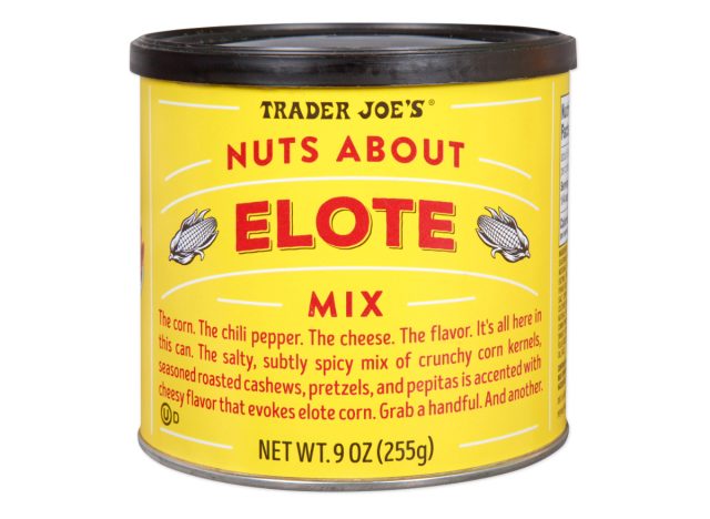 trader joe's nuts about elote mix