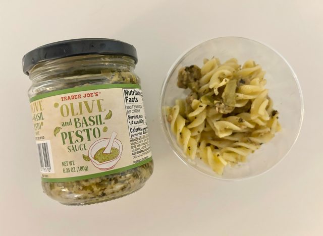 Trader Joe's Olive and Basil Pesto Sauce