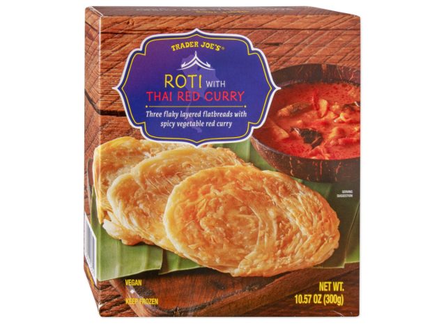 Trader Joe's Roti with Thai Red Curry