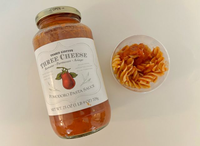 Trader Joe's Three Cheese Pomodoro Pasta Sauce 