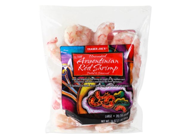 Trader Joe's Wild Argentinian Red Shrimp