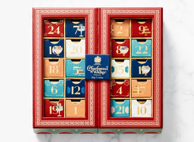 Williams Sonoma Charbonnel et Walker Chocolate & Truffle Advent Calendar 