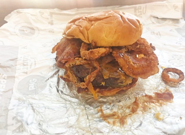 Arby's BBQ Bacon Burger