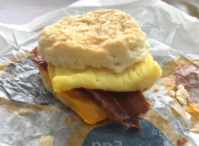 McDonald's Bacon, Egg & Cheese Biscuit