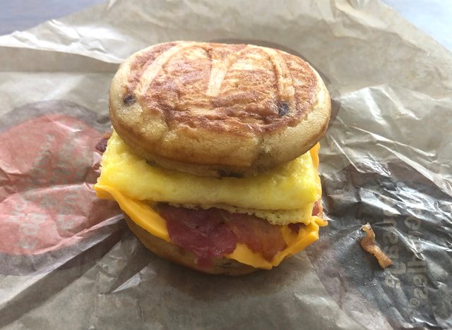 McDonald's Bacon, Egg & Cheese McGriddle