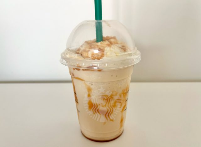 Caramel Ribbon Crunch Creme Frappuccino