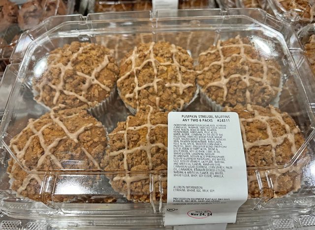 Kirkland Signature Pumpkin Streusel Muffin at Costco