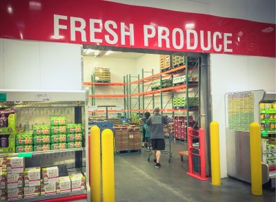 Costco fresh produce section