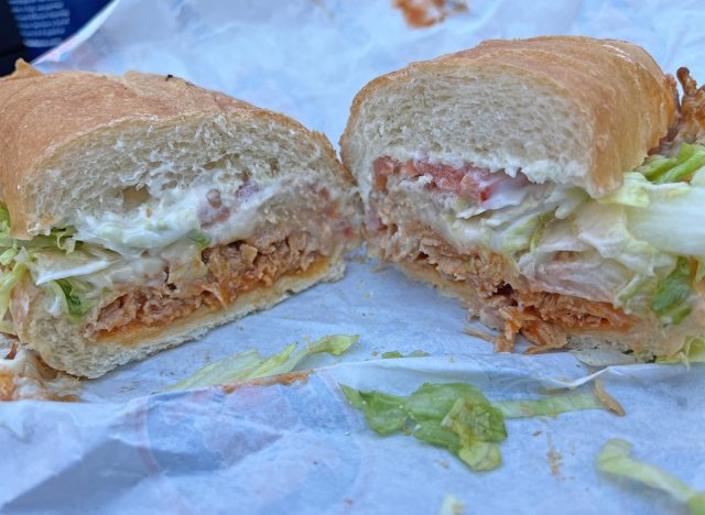 The Buffalo Chicken Cheese Steak from Jersey Mike's