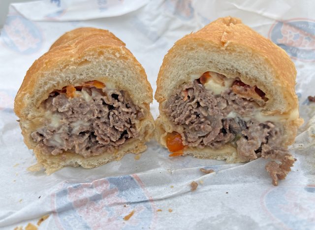 Portabella Cheese Steak at Jersey Mike's