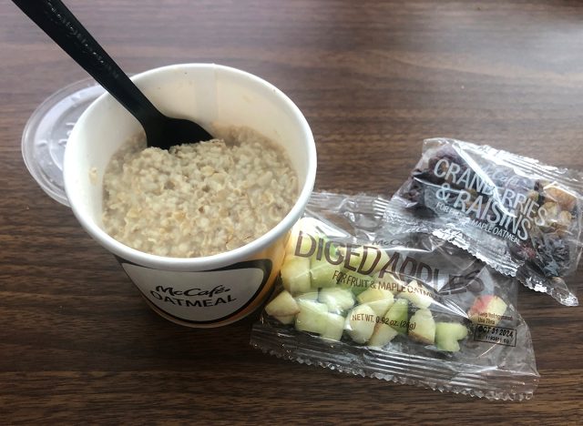 McDonald's Fruit & Maple Oatmeal 