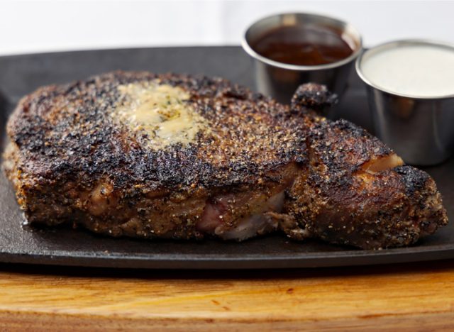 Caramelized prime rib at Perry's Steakhouse and Grille