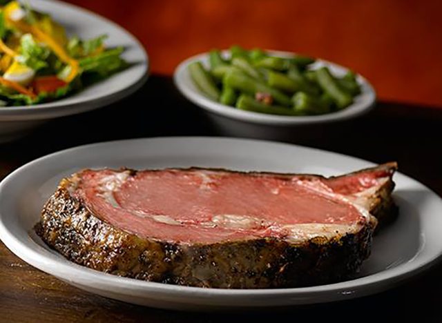 Prime rib at Texas Roadhouse