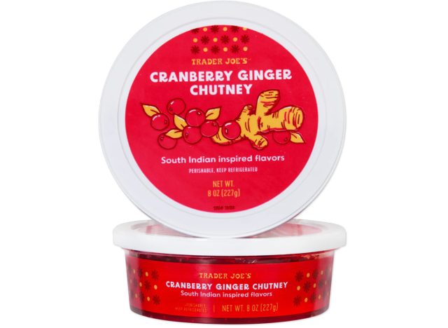 Trader Joe's Cranberry Ginger Chutney