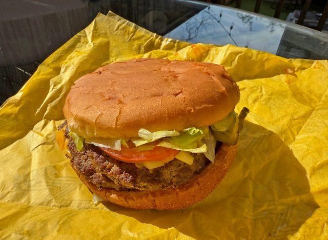 Triple Meat Whataburger