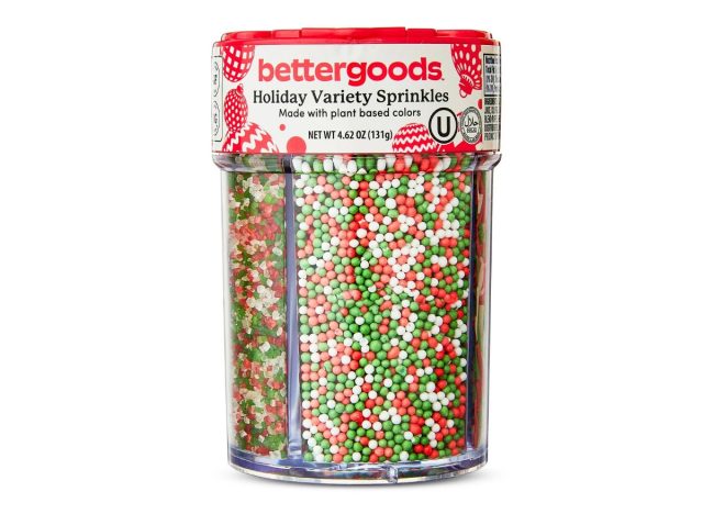 bettergoods holiday variety sprinkles