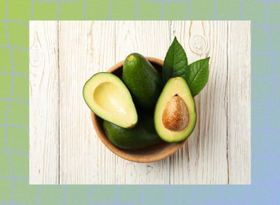 bowl of avocados on wood table