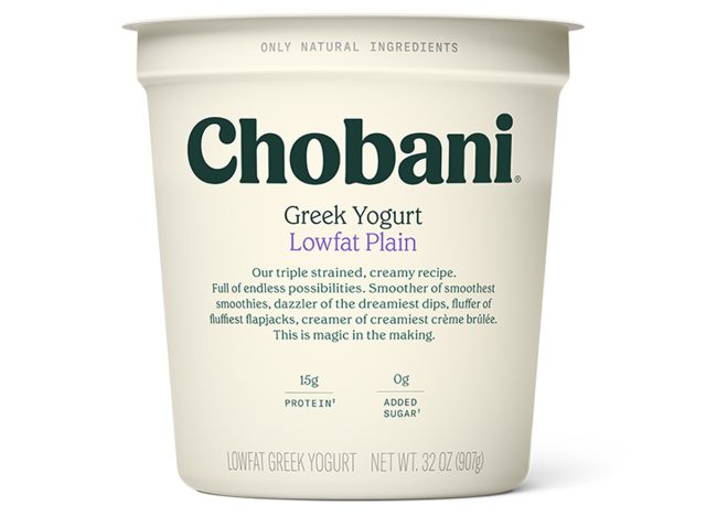 Chobani Greek Yogurt Lowfat Plain