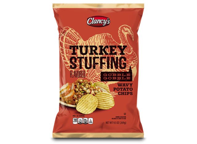 Clancy's Turkey Stuffing or Garlic Mashed Potato Wavy Potato Chips