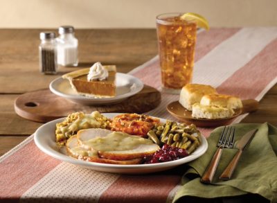 Cracker Barrel Homestyle Turkey 'N Dressing Meal