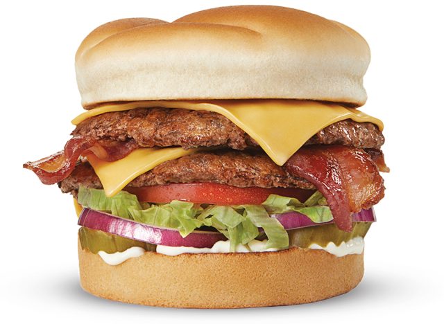 Culver's bacon deluxe double