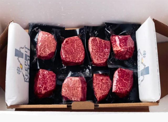 Japanese Wagyu Filet Mignons Steaks, A5 Grade