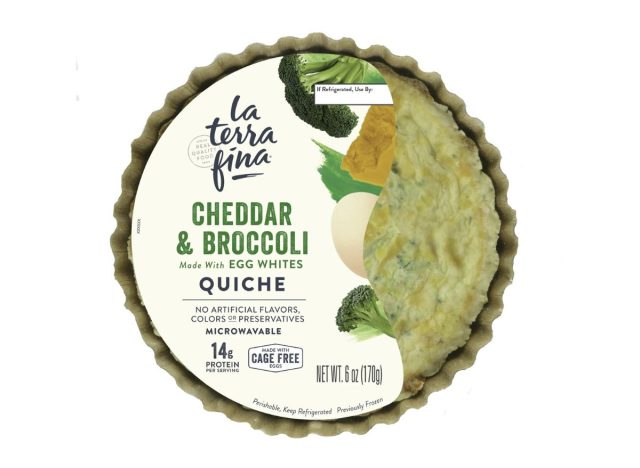 La Terra Fine Cheddar & Broccoli Quiche