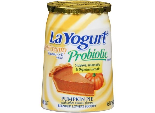 La Yogurt Probiotic Pumpkin Pie