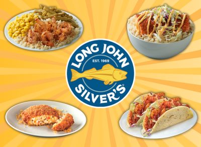 collage of healthy menu items at long john slivers