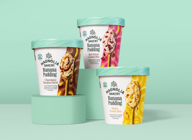 Magnolia Bakery's trio of frozen banana pudding