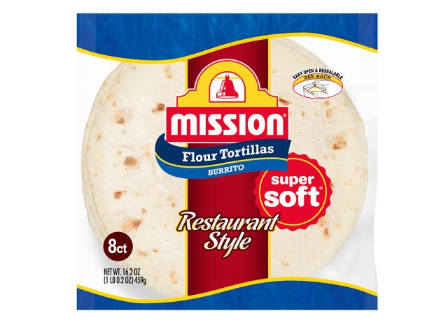 Mission Burrito Restaurant Style Flour Tortillas