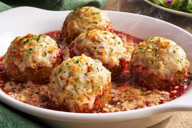 Olive Garden Meatballs Parmigiana