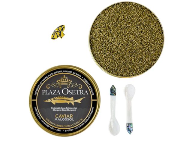 Plaza Golden Osetra Caviar Kilo Pack