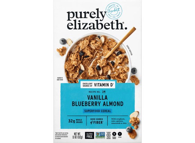 Purely Elizabeth Vanilla Blueberry Almond Superfood Cereal With Vitamin D