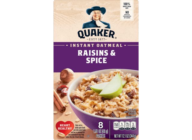 Quaker Raisins & Spice Instant Oats